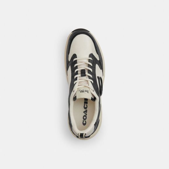 NWT Coach Outlet Strider Sneaker In Signature Canvas - Picture 3 of 6